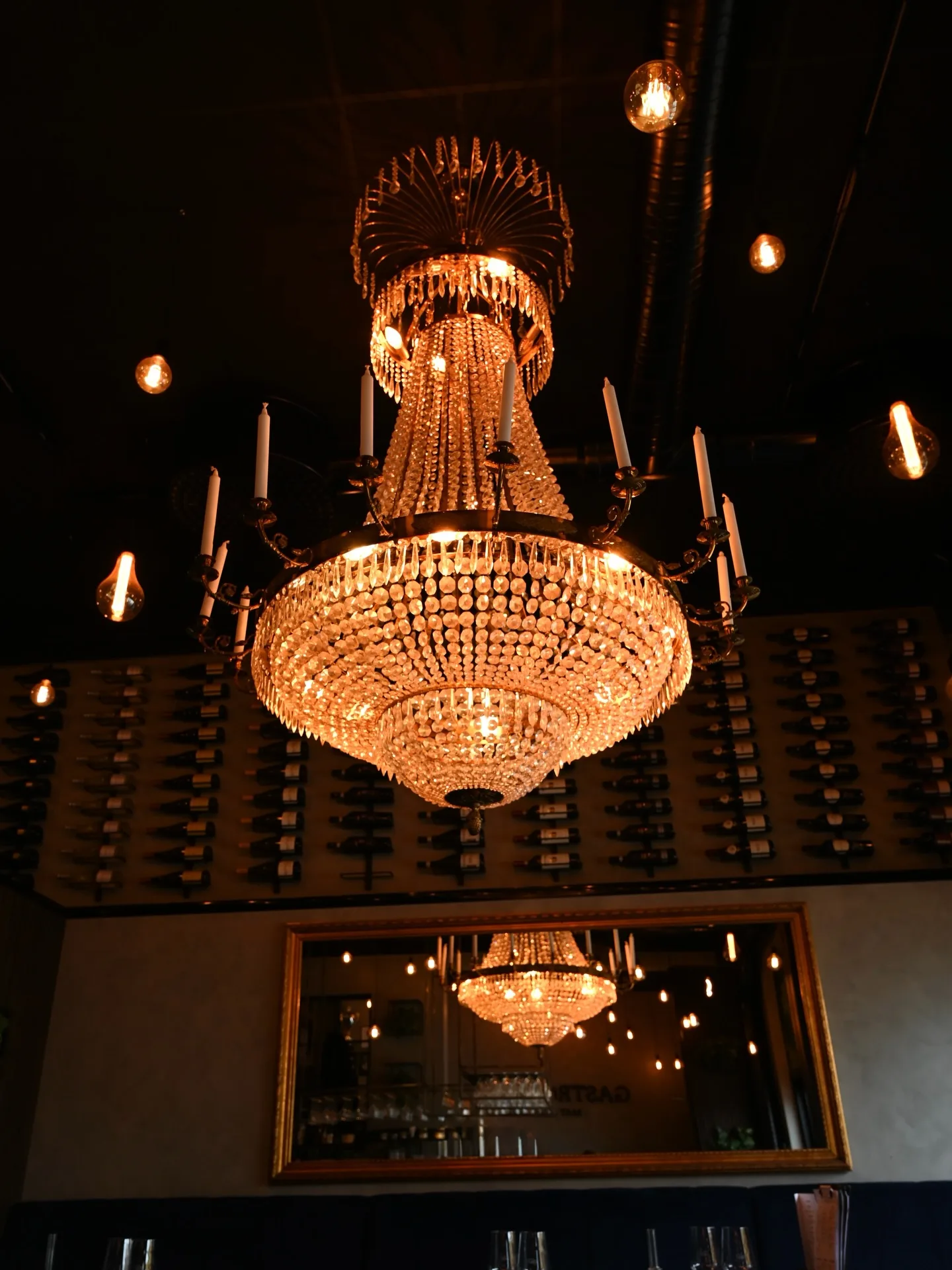 Kristallkrona detalj